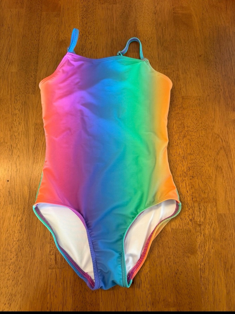 Small (6/ 7) Old Navy Rainbow one piece swimsuit